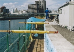 ウォールペイント制作風景