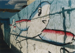 ウォールペイント制作風景