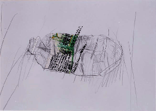 つぶれたペットボトル